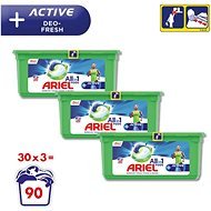 ARIEL Active 3 × 30 pcs - Washing Capsules