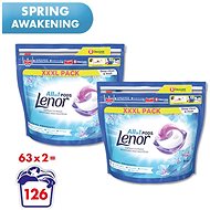 LENOR Spring Awakening 2 × 63 pcs - Washing Capsules