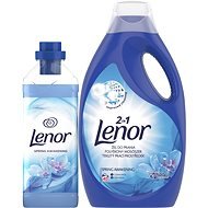 LENOR Spring Awakening detergent 2.2 l (40 washes) + fabric softener 930 ml (31 washes) - Toiletry Set