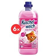 KUSCHELWEICH Pink Kiss 6× 1 l (186 mosás) - Öblítő