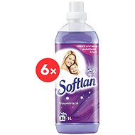SOFTLAN with a fresh dreamy scent 6×1 l (204 washes) - Fabric Softener