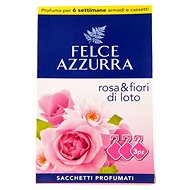 FELCE AZZURRA Rosa Fiory di Loto illatos zacskók 3 db - Szekrény illatosító