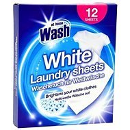 AT HOME WASH White napkins for washing machine 12 pcs - Colour Absorbing Sheets