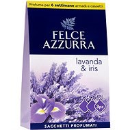FELCE AZZURRA Levendula és írisz illattáskák 3 db - Szekrény illatosító