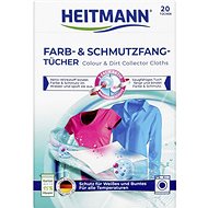 HEITMANN Color napkins for the washing machine 20 pcs - Colour Absorbing Sheets