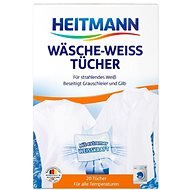 HEITMANN White napkins for the washing machine 20 pcs - Colour Absorbing Sheets