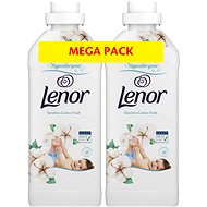 LENOR Cotton Fresh 2×925 ml (74 washes) - Fabric Softener