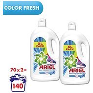 ARIEL Touch of Lenor Color 2 × 3.85 l (140 washes) - Washing Gel