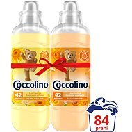 COCCOLINO Orange Rush & Happy Yellow 2× 1,05 l (84 praní) - Fabric Softener