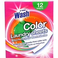 AT HOME WASH ubrousky do pračky Color 12 ks - Obrúsky proti zafarbeniu bielizne