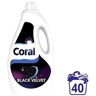 CORAL Black Velvet, 2l, 40 mosás - Mosógél
