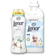 LENOR Sensitive 1.6 l (64 washes) + LENOR Cotton Fresh 510 g (38 washes) - Fabric Softener
