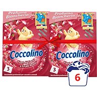 COCCOLINO Frutti Rossi fragrance in the cabinet 2 × 3 pcs - Closet Fragrance