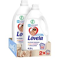 LOVELA Baby folyékony mosószer színes ruhákhoz, 2×4,5 l (100 mosás) - Mosógél