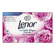 LENOR Pink Blossom 34 pcs - Dryer Sheets