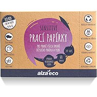 AlzaEco Washing Papers Sensitive (60 washes) - Laundry Sheets