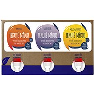 AlzaEco soap (Mango, Lavender, Milk & Honey) 3× 1,5 l - Liquid Soap