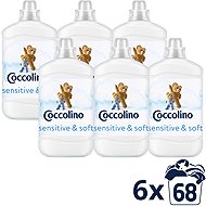 COCCOLINO Sensitive Pure 6 × 1700 ml - Fabric Softener