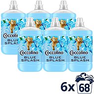 COCCOLINO Blue Splash 6 × 1700 ml - Fabric Softener