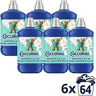 COCCOLINO Water Lily & Pink Grapefruit 6 × 1600 ml - Fabric Softener