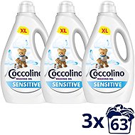 COCCOLINO Sensitive 3 × 2.52 l (189 washes) - Washing Gel