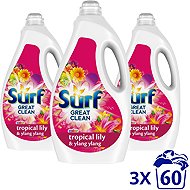 SURF Tropical 3 × 3 l (180 washes) - Washing Gel