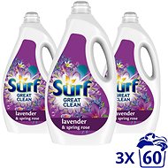 SURF Lavender 3 × 3 l (180 mosás) - Prací gel