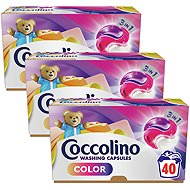 COCCOLINO colour 3 × 40 pcs - Washing Capsules