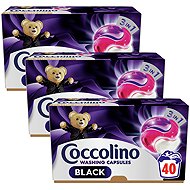 COCCOLINO Black 3 × 40 pcs - Washing Capsules