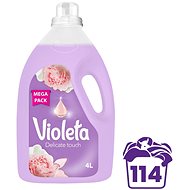 VIOLETA fabric softener Delicate Touch purple 4 l - Fabric Softener