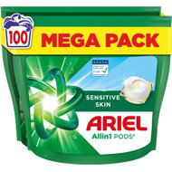 ARIEL Sensitive 100 pcs - Washing Capsules