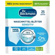 DR. BECKMANN Magic Leaves Universal Sensitiv 25 pcs - Laundry Sheets