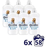 COCCOLINO Sensitive Pure 6× 1,450 l - Fabric Softener