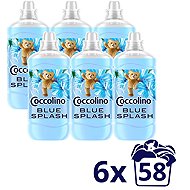COCCOLINO Blue Splash 6×1, 450 l - Fabric Softener