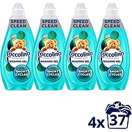 COCCOLINO Wonder Wash Speed Clean 4 × 1.48 l (37 washes) - Washing Gel