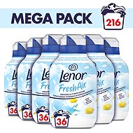 LENOR Fresh Air Sensitive 6 × 504 ml (216 washes) - Fabric Softener