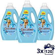 COCCOLINO Blue Splash 3×3 l (360 washes) - Fabric Softener