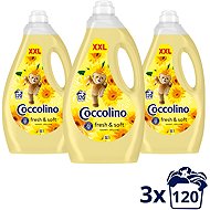 COCCOLINO Happy Yellow 3×3 l (360 washes) - Fabric Softener