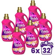 VIOlETA Blushing Bloom 6×1.8 l (192 washes) - Washing Gel