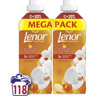 LENOR Orchid & Vanilla 2×1.239 l (118 washes) - Fabric Softener