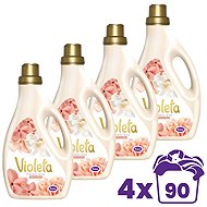 VIOlETA Flower Kiss 4×2.7 l (360 washes) - Fabric Softener