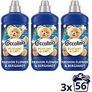 COCCOLINO Passion Flower & Bergamot 3x 1,288 l (56 praní) - Fabric Softener