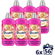 COCCOLINO Tiare Flower & Red Fruits 6x 1,288 l (56 praní) - Fabric Softener