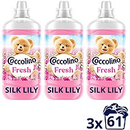COCCOLINO Fresh Silk Lily 3x 1,403 l (61 praní) - Fabric Softener