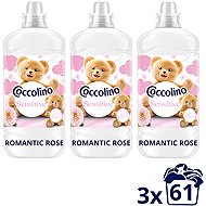 COCCOLINO Romantic Rose 3x 1,403 l (61 praní) - Fabric Softener