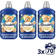COCCOLINO Passion Flower & Bergamot 3x 1,610 l (70 praní) - Fabric Softener