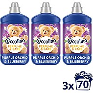 COCCOLINO Purple Orchid & Blueberry 3x 1,610 l (70 praní) - Fabric Softener