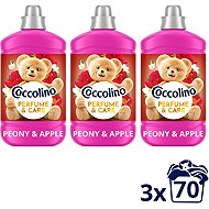 COCCOLINO Peony & Apple 3x 1,610 l (70 praní) - Fabric Softener
