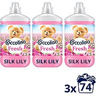 COCCOLINO Fresh Silk Lily 3x 1,702 (74 praní) - Fabric Softener