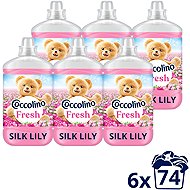 COCCOLINO Fresh Silk Lily 6x 1,702 (74 praní) - Fabric Softener